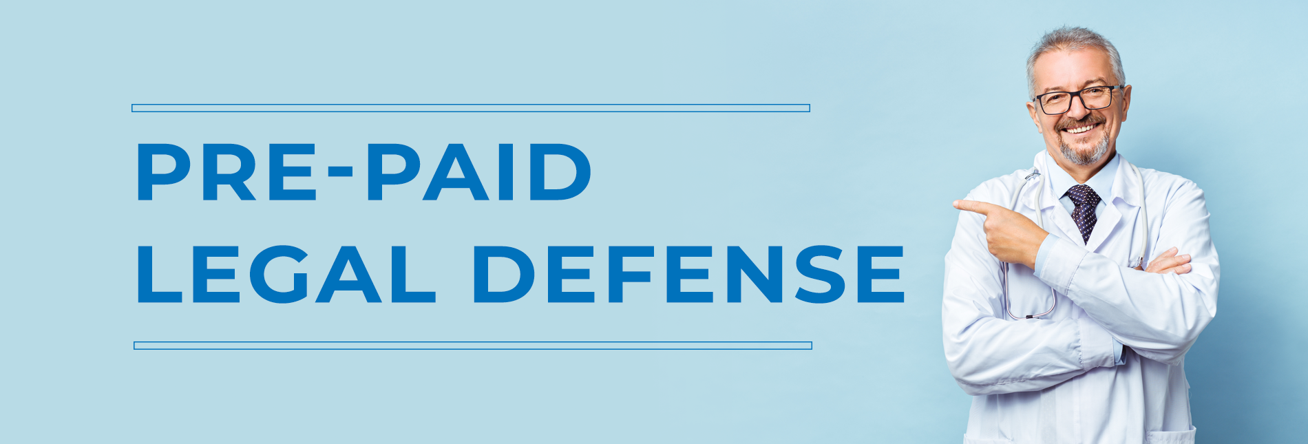 Pre Paid Legal Defense Banner