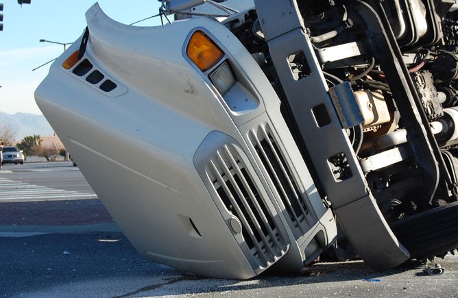 People involved in truck accident